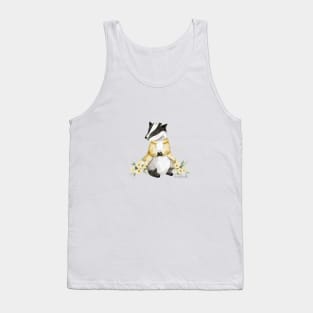 Flower badger Tank Top